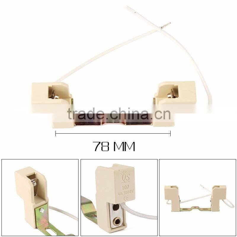 LED Floodlight Spotlight 78mm 118mm 135mm 189mm Ceramic R7S Lamp Holder Bases Socket