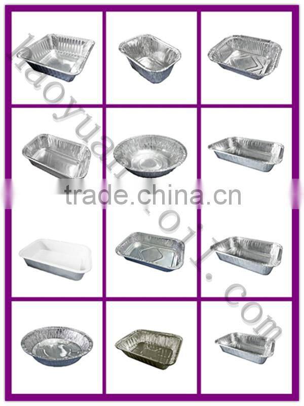 Cake tray meterial for aluminium foil for food packing