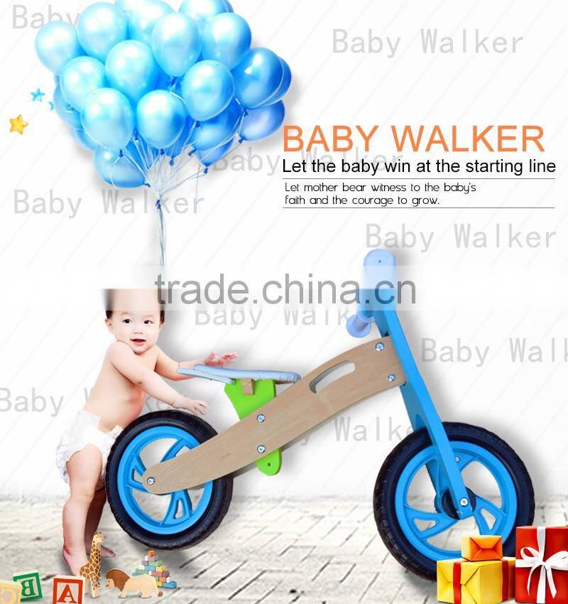 New trend wooden balance bicycle wooden balance bike
