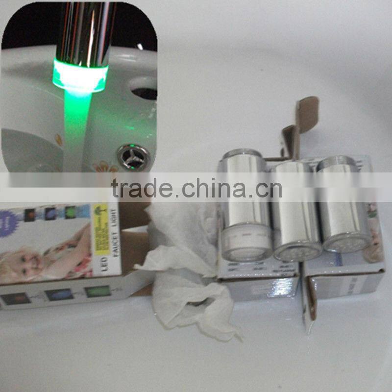 brass meterial chrome plated led faucet head,shower faucet