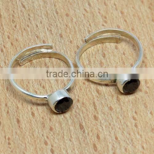 Outstanding !! Green CZ 925 Sterling Silver Toe Ring, Indian Fashion Silver Jewelry, Beautiful Silver Jewelry