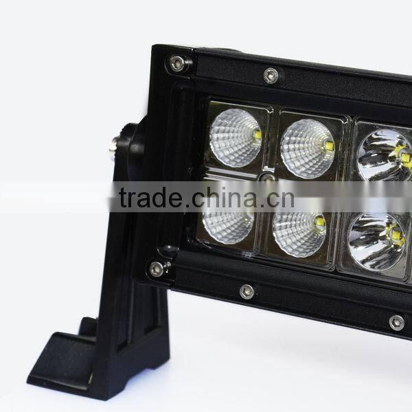 heavy duty durable housing led light bar for car double row 36w light led for car modification