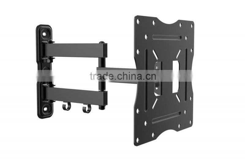 black corner TV bracket for LED, LCD, PLASAMA TV 23"-55"