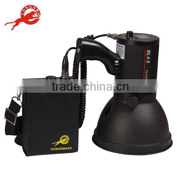 Powerful Li-ion battery pack for flash/speedlite
