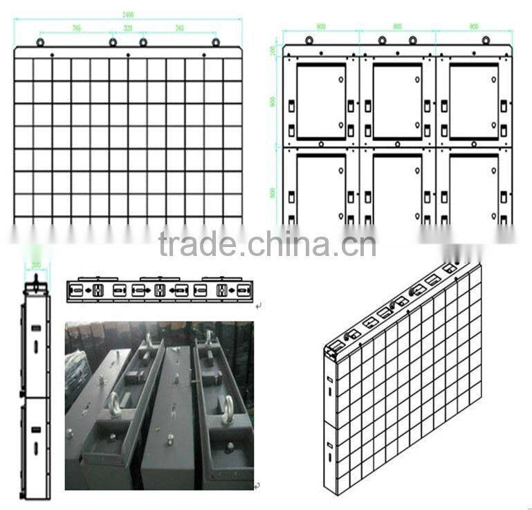 rental led display advertising board, P5 Indoor LED Display with Die-casting Aluminum Cabinet