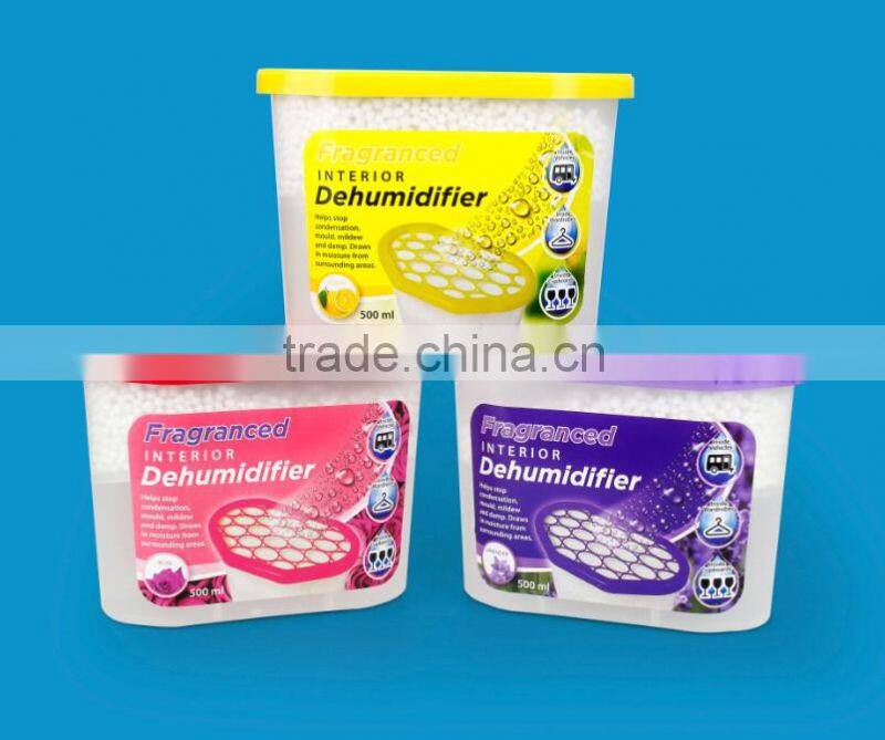 Factory OEM 500ml Disposable Hang mildew removal closet Dehumidifiers bag