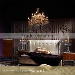 JB16-23 Nightstand with Solid wood in Bedroom from JL&C Luxury Home Furniture Latest Designs 2016(China Supplier)