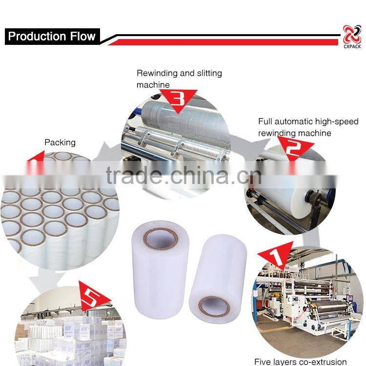 cheap shrink pe moisture proof paper core film