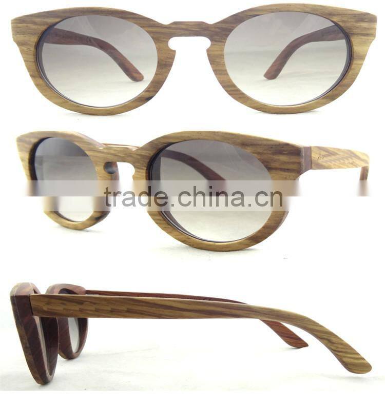 Unique Custom Handmade Cat Eye Wooden Sunglasses