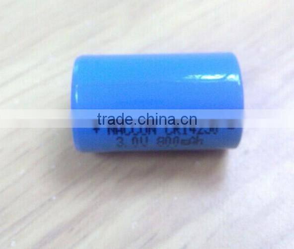 Li-mno2 Cr14250 800mah 3v Battery