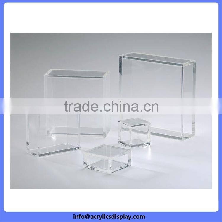 New Arrival Trade Assurance rotating cosmetic acrylic display shelf