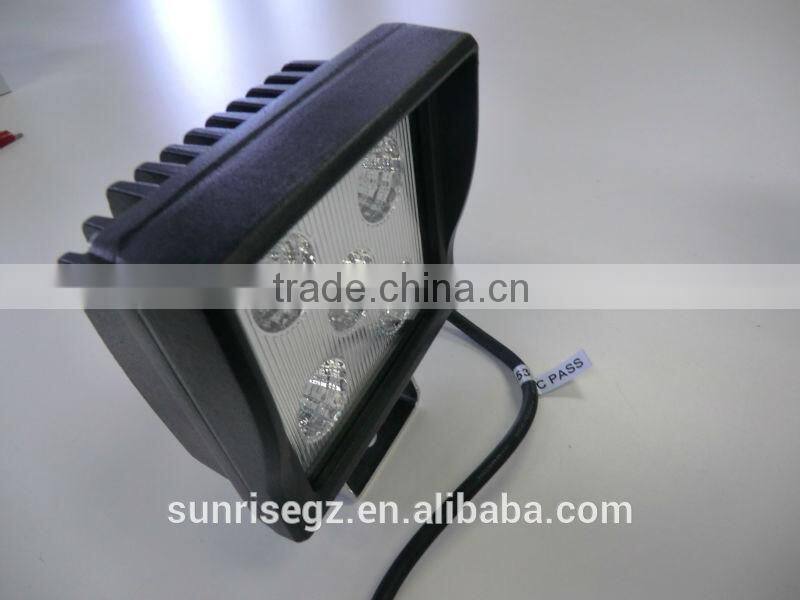 Hot Sell Highpower performance vehicle LED Work Light,for ATV SUV TRUCK JEEP Offroad 4x4 Vehicles(SR-LW-15C) Spot or Flood Beam