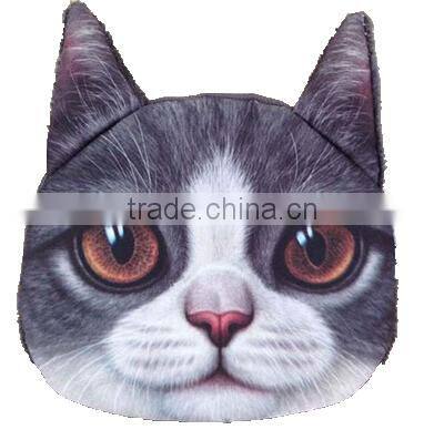 Eye-catching 3D Cute Lovely Children Coin Money Card Cat Zipper Purse