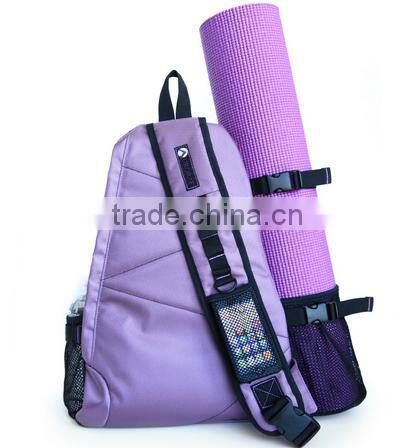 Yoga Mat Backpack; Multi-Purpose Crossbody Sling Backpack; Good for Hiking, Biking, Walking, Travel, Sport and Beach