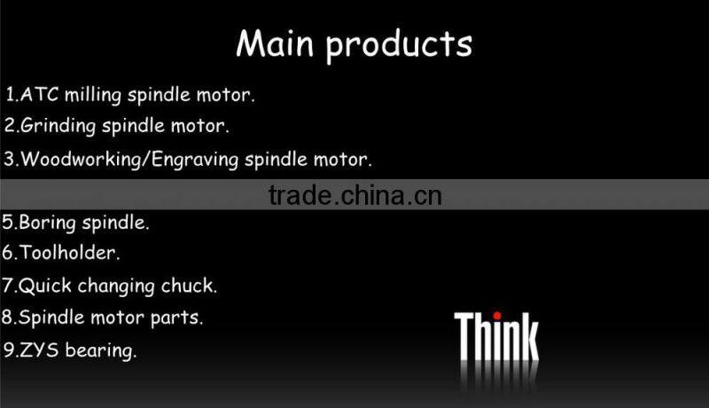 High speed CNC router spindle motor with price