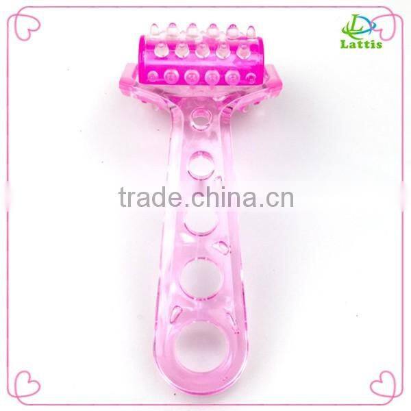 long handle rolling plastic back massager