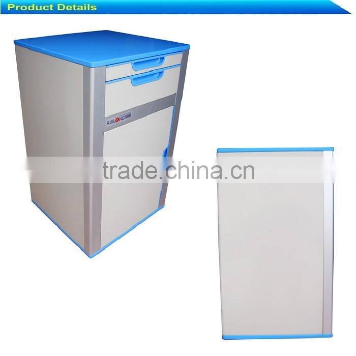 stable ane reliable metal bedside cabinet medical chest abs plastic bedside lockers
