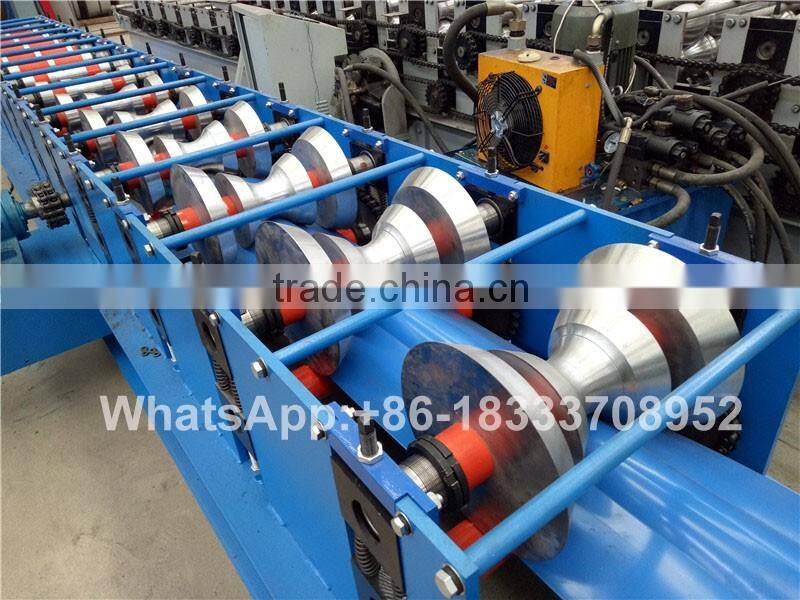 Botou City Classic Galvanized Aluminum Colored Glaze Steel Metal Roof Ridge Cap Tile Cold Roll Forming Making Machine