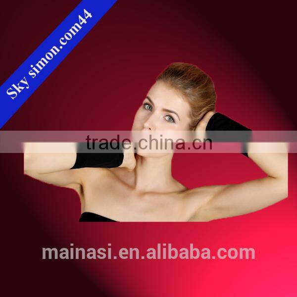 2015 Black Recovery Wrist Sleeves For Sports