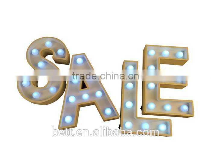 direct manufacture of wedding decoration led letter lights