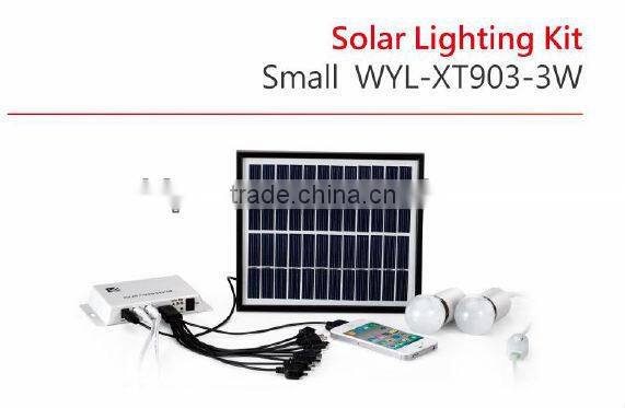Portable Solar Panel/Small Solar lighting kits 10W 20W