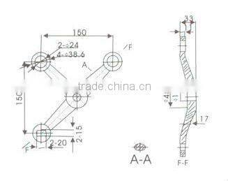 Good quality glass spider ,curtain wall spider ,stainless steel spider