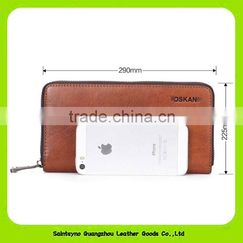 16017 Promotional item for key holder,leather belt and leather wallet gift set for VIP