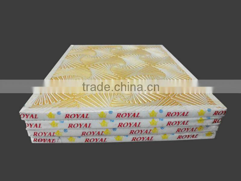 Golden color PVC laminated gypsum board (G996-1)