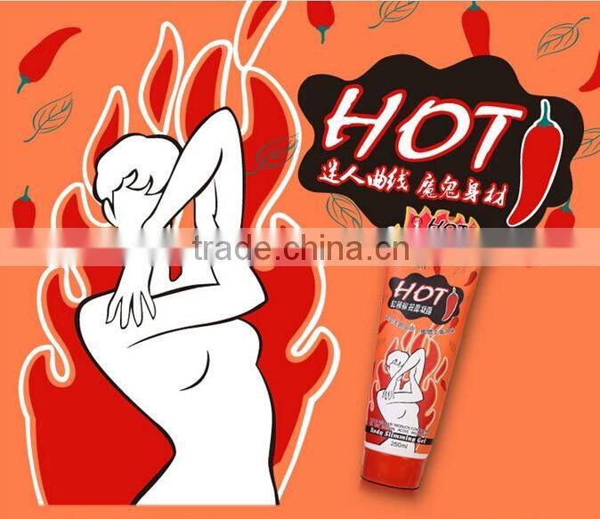 Hot sale 85ml Hot chilli & coffee weight loss body slimming cream