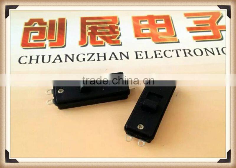 Slide switch / sliding blower switch / hairdryer toggle switch / hair straightener band switch / lamp wave switch Blower switch