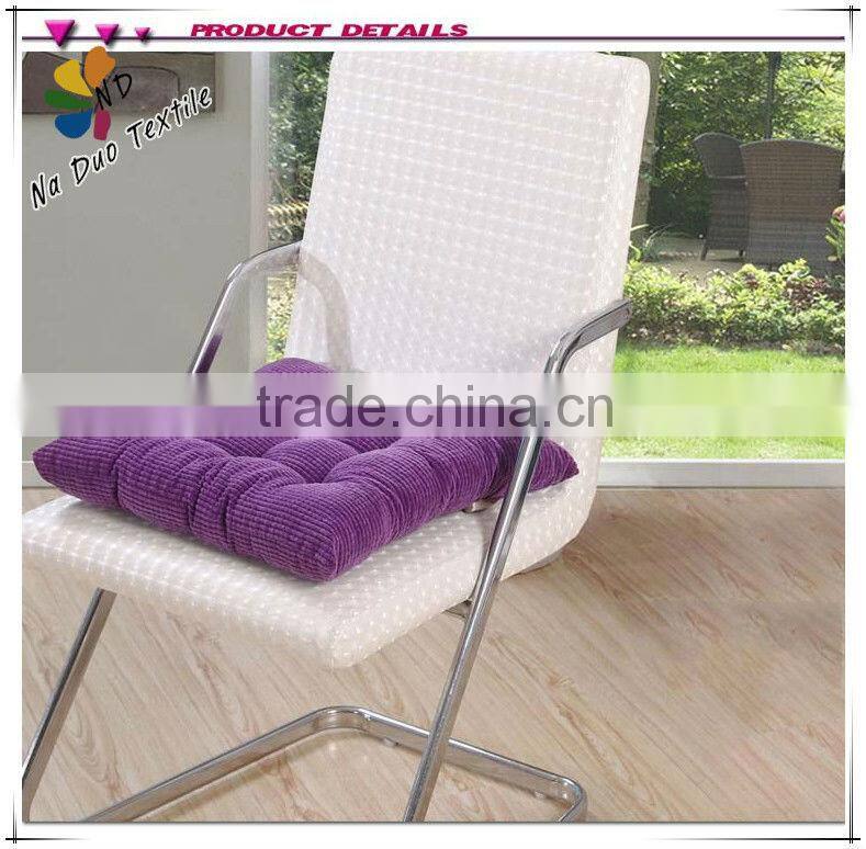Corduroy Chair Seat Sponge Cushion