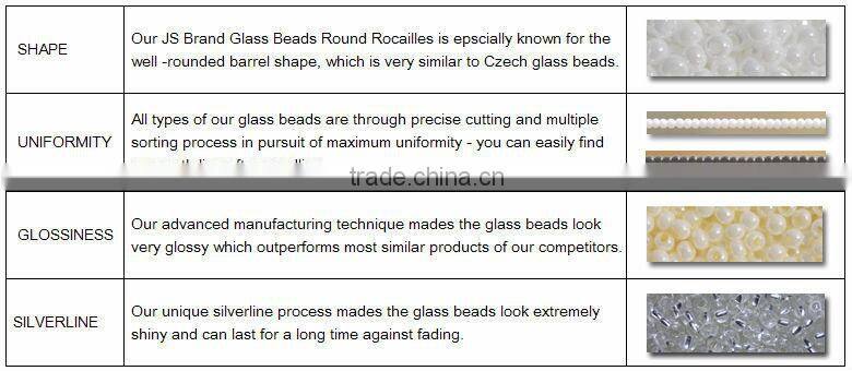 High Quality Fashion JS Glass Seed Beads - 46112# Dark Yellow Pearl Rocailles Beads For Garment & Jewelry