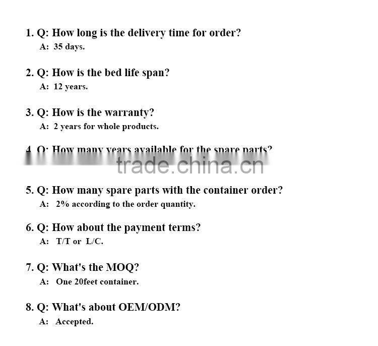 EU Standard Electric 4 motors hospital bed