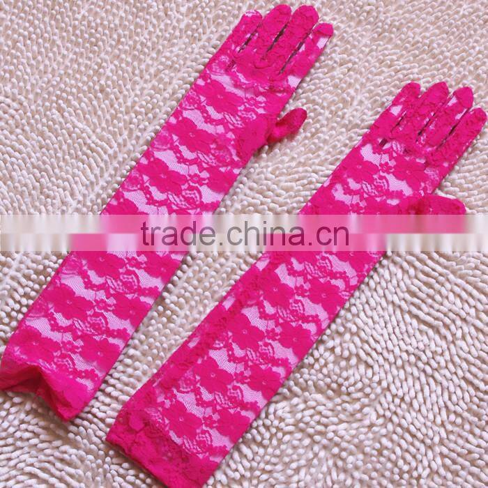 Fashion Long Hand Sleeve Sex Lace Gloves