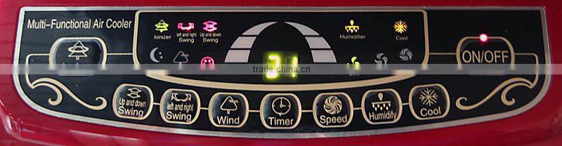 Water evaporation remote control turbo air conditioner without freon