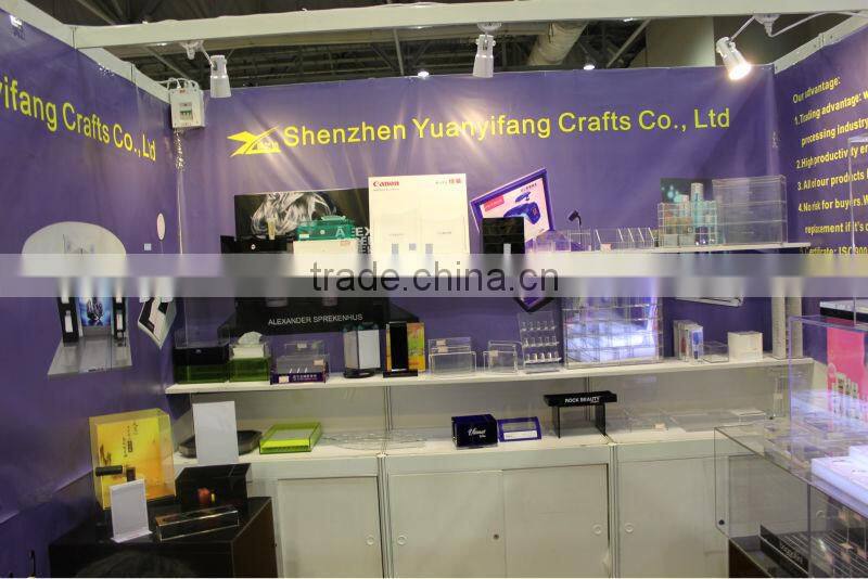 clear floor stand acrylic brochure document file holder