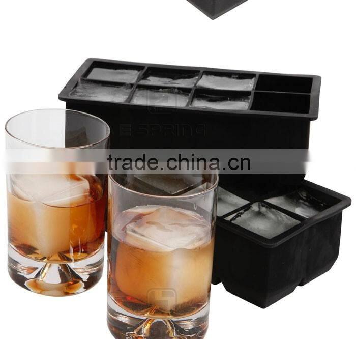 Large Silicone Molds Tray Ice Cube Trays