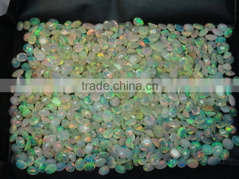 opal cabs, mixed shape, mm size
