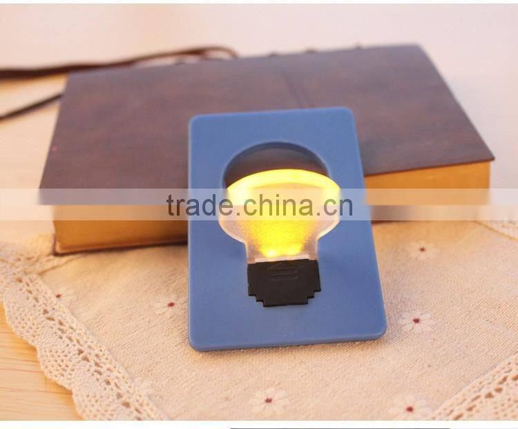 Portable Pocket Purse Wallet LED Card Light Lamp