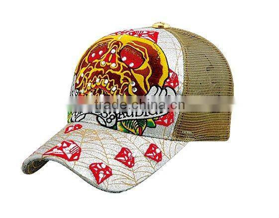 Embroidered Logo Leisure 5 panel 100% cotton Cap and Hat