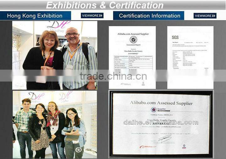 daihe copper shining invisible earrings