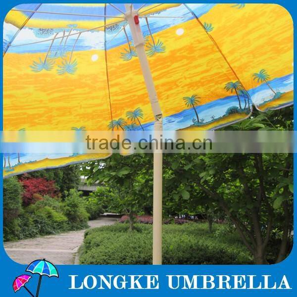 Beach Umbrella with Patterns beach umbrella parasol