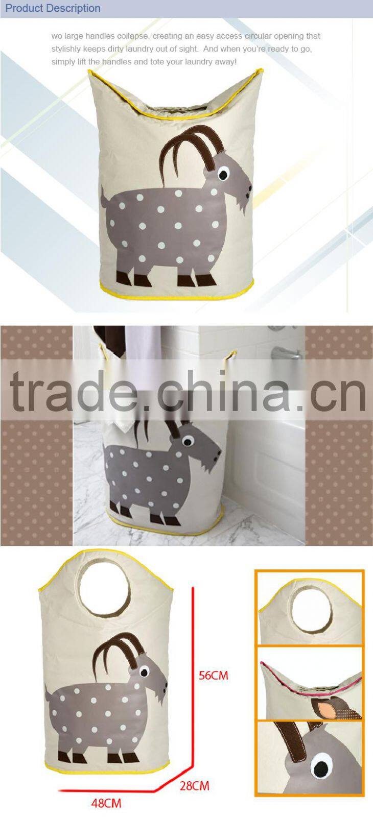 cloth organizer laundry hamper clothes container folding canvas box cloth storage basket cloth laundry hamper