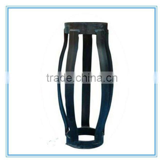 API standard oilfield welded single bow casing centralizer with spring