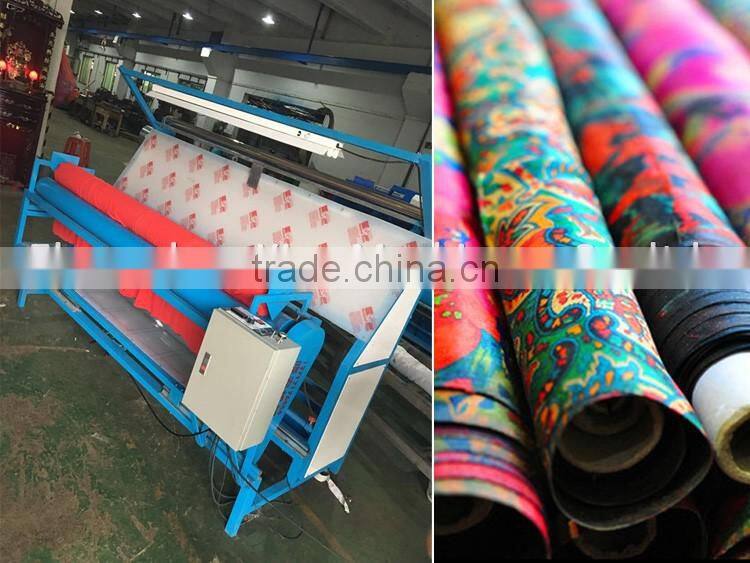 Automatic Fabric Cloth Rolling Packing Machine Roll Inspection Machinery for Sale
