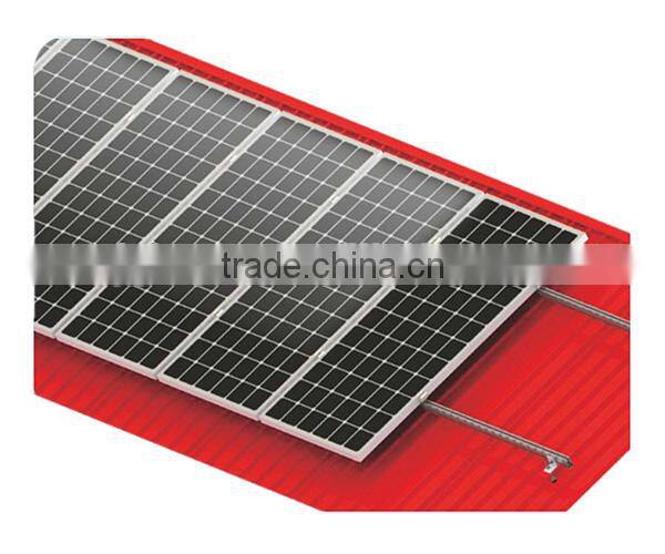 Color Steel Tile Roof PV Bracket (Biaxial Screw)
