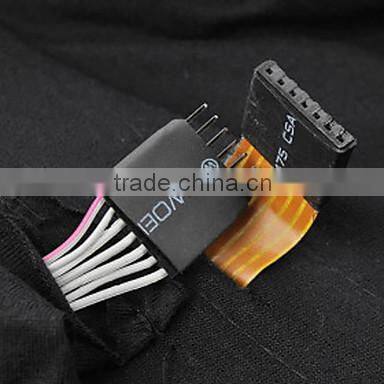 2014 wholesale el t-shirt sound activated flashing t shirt