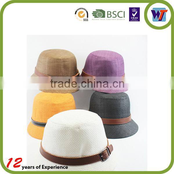 Factory Service Summer Beach Sun Jazz Stingy Brim straw Girls Hat