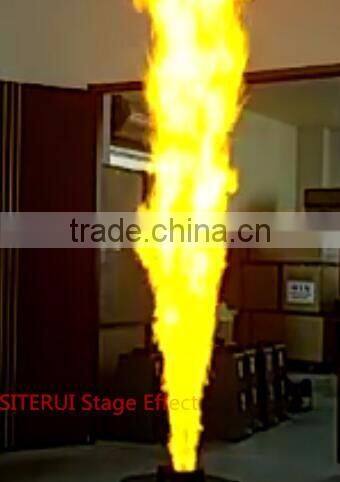 Colorful flame machine color fire projector
