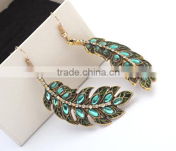 Vintage leaf earring best selling products earrings women